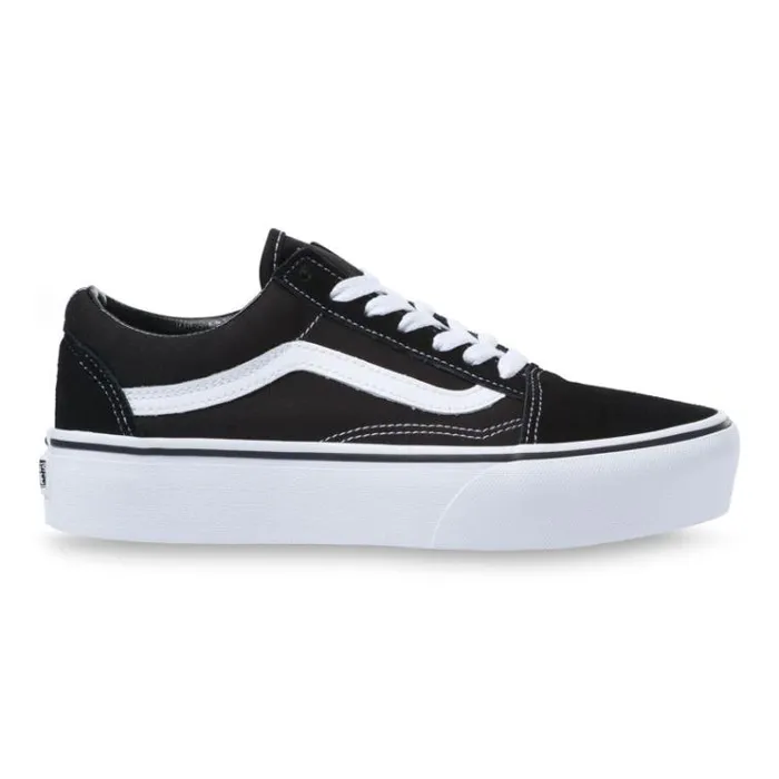 Vans Old Skool Platform BlackWhite Womens Classics Shoes Vans Old Skool Platform BlackWhite Womens Classics Shoes