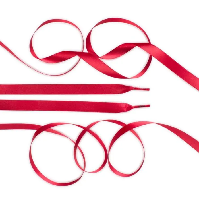 Vans Ribbon Laces 45034 Racing Red Mens Laces