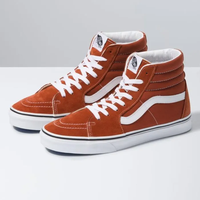 Vans Sk8Hi PicanteTrue White MensWomens Classics Shoes