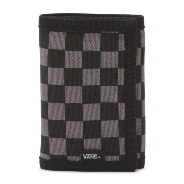 Vans Slipped Wallet Gunmetal GrayBlack Mens Wallets