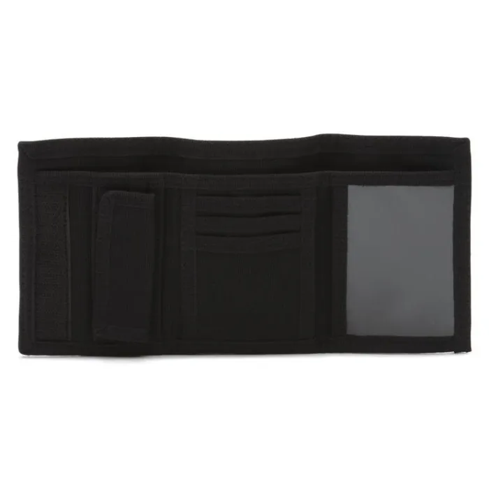 Vans Slipped Wallet Gunmetal GrayBlack Mens Wallets Vans Slipped Wallet Gunmetal GrayBlack Mens Wallets