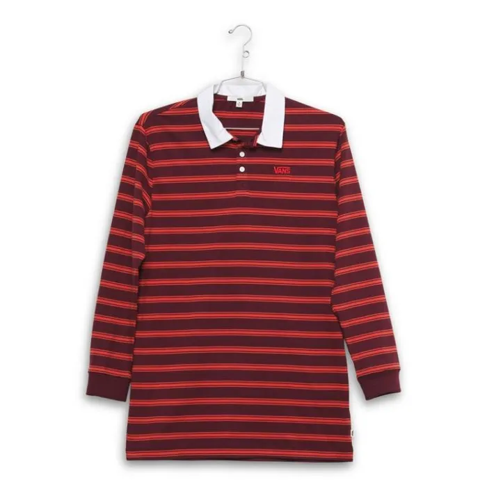 Vans Stripe Polo Dress Port Royale Womens Dresses