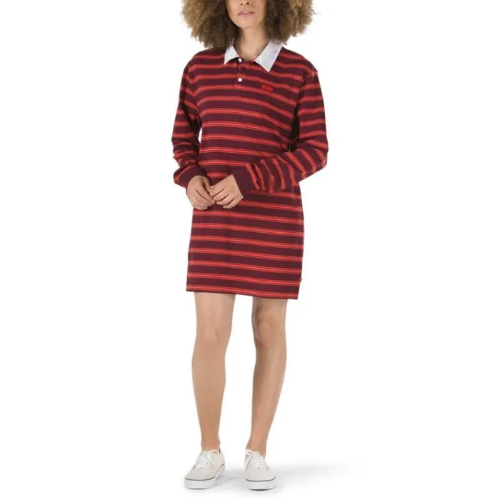 Vans Stripe Polo Dress Port Royale Womens Dresses Vans Stripe Polo Dress Port Royale Womens Dresses