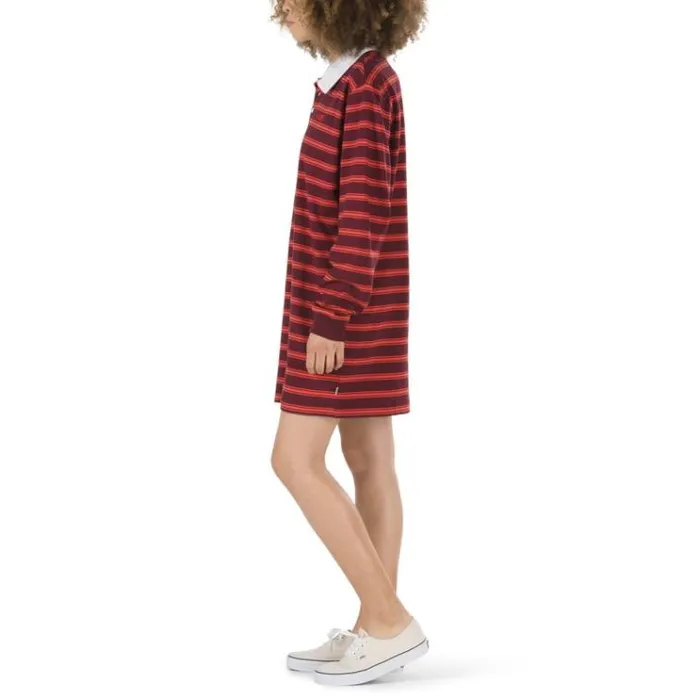 Vans Stripe Polo Dress Port Royale Womens Dresses Vans Stripe Polo Dress Port Royale Womens Dresses