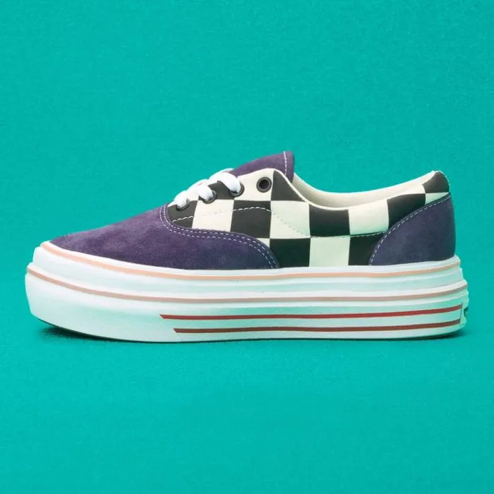 Vans Super ComfyCush Era Purple VelvetClassic White Womens Classics Shoes Vans Super ComfyCush Era Purple VelvetClassic White Womens Classics Shoes