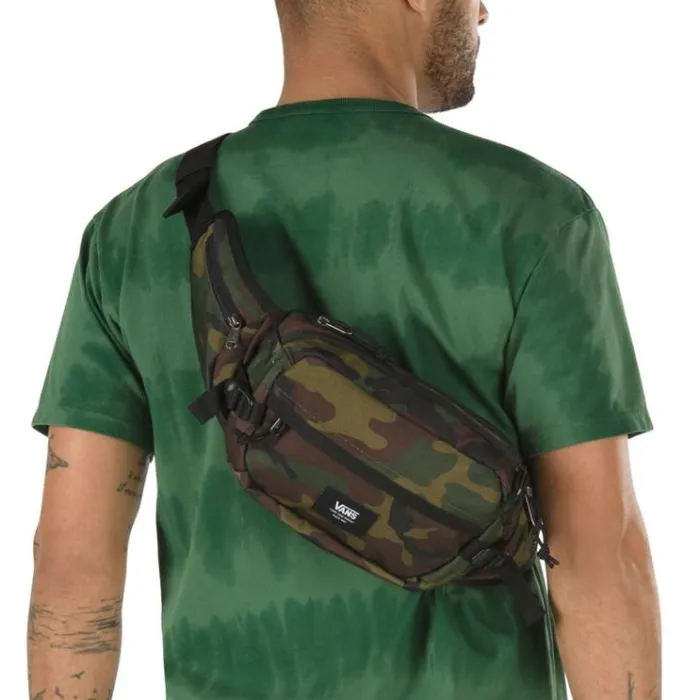 Vans Survey Cross Body Bag Classic Camo Mens Backpacks and Bags