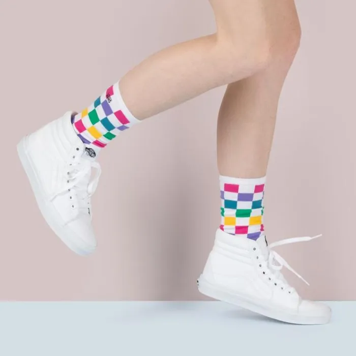 Vans Ticker Sock Checker Block Womens Socks Vans Ticker Sock Checker Block Womens Socks