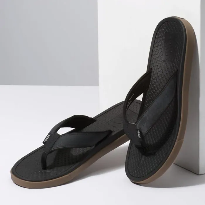 Vans Ultracush Sea Esta BlackGum Mens Sandals Vans Ultracush Sea Esta BlackGum Mens Sandals