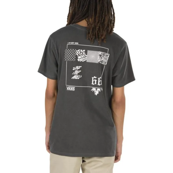 Vans Vintage V66 TShirt Black Mens TShirts and Tanks