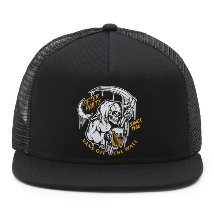 Vans Wiest Trucker Hat Black Mens Hats and Beanies