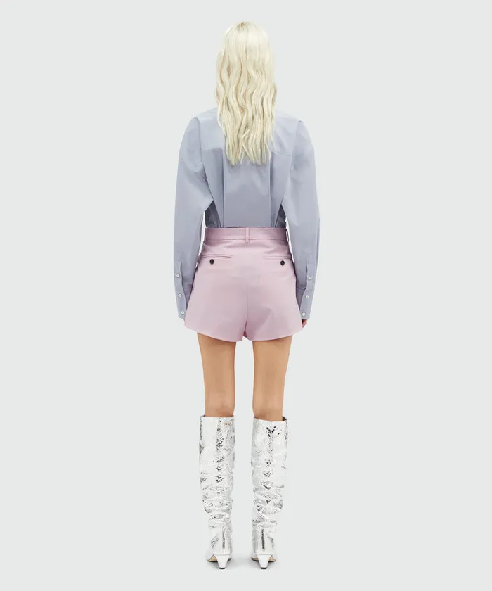 Virgin Wool Shorts Women MSGM Pants And Shorts