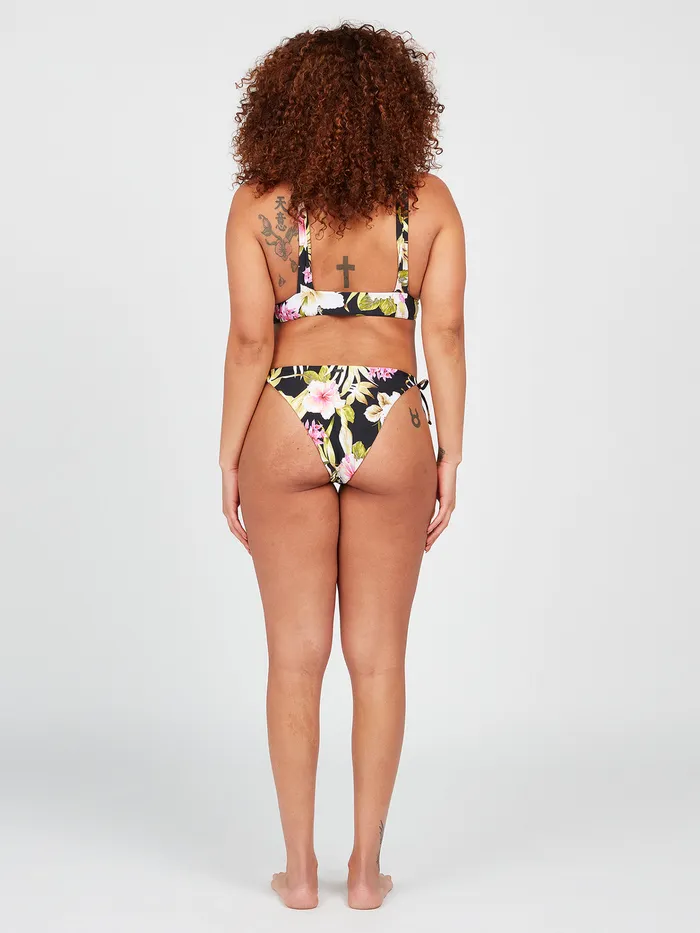 Volcom Bikinis Shore Can Halter Bikini Top 8211 Black Black 8211 Womens