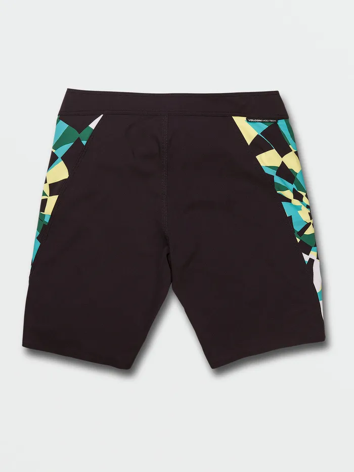Volcom Boardshorts and Trunks Surf Vitals Jack Robinson ModTech Trunks 8211 Black Black 8211 Mens