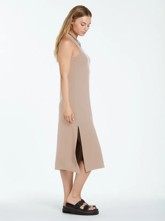 Volcom Dresses Stonelight Dress 8211 Stone Stone 8211 Womens