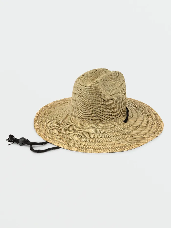 Volcom Hats and Beanies Quarter Straw Hat 8211 Natural Natural 8211 Mens