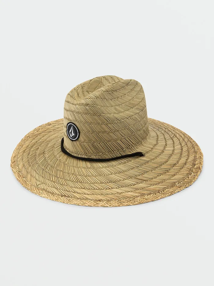 Volcom Hats and Beanies Quarter Straw Hat 8211 Natural Natural 8211 Mens