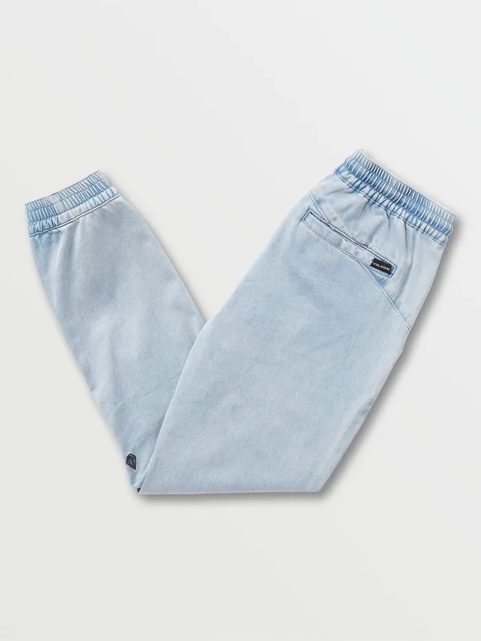 Volcom Pants Big Boys Frickin Slim Jogger Pants 8211 Cloud Blue Cloud Blue 8211 Boys