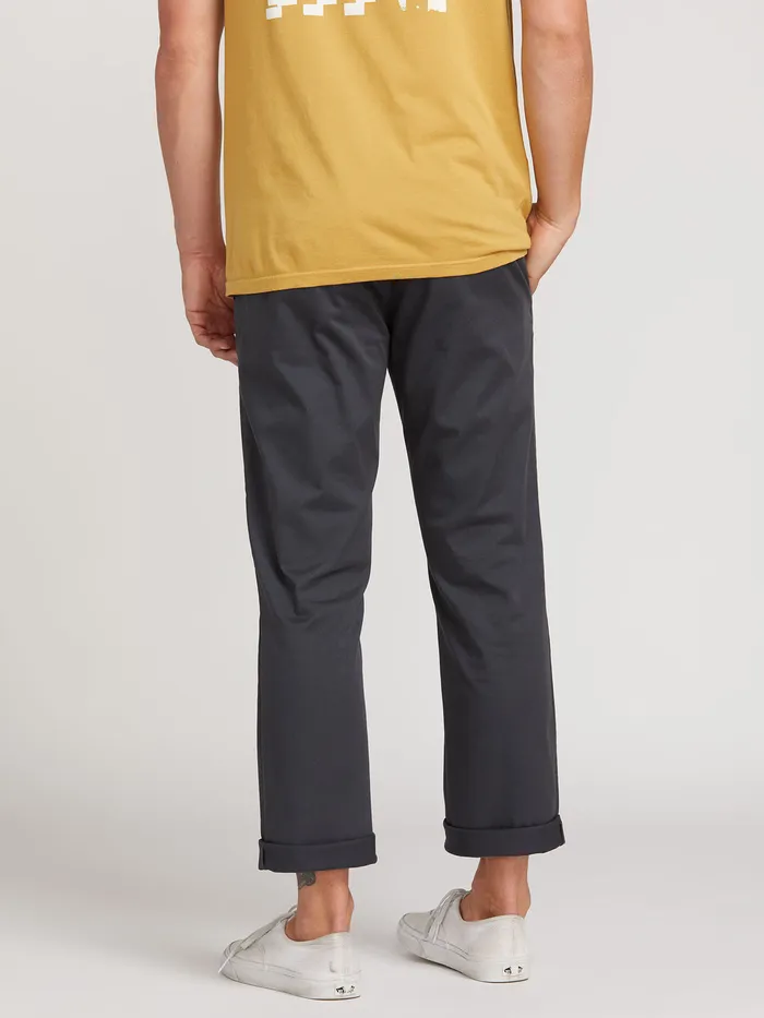Volcom Pants Frickin Modern Stretch Chino Pants 8211 Charcoal Charcoal 8211 Mens