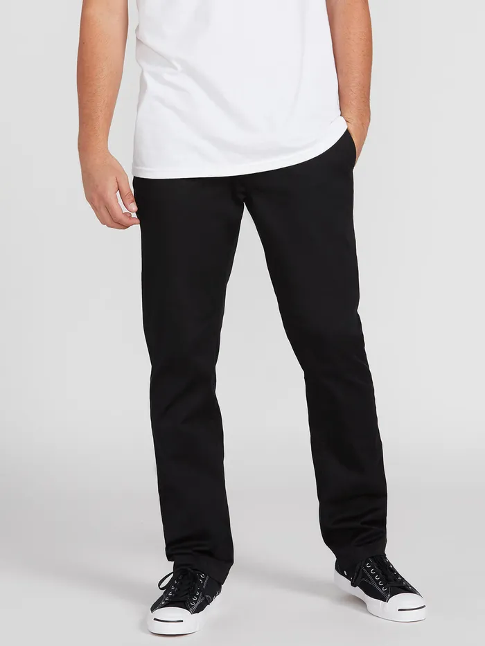 Volcom Pants Frickin Modern Stretch Pants 8211 Black Black 8211 Mens