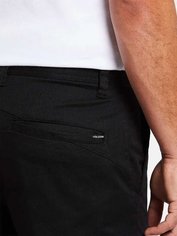Volcom Pants Frickin Modern Stretch Pants 8211 Black Black 8211 Mens