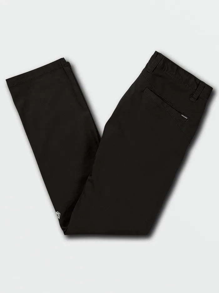 Volcom Pants Frickin Modern Stretch Pants 8211 Black Black 8211 Mens