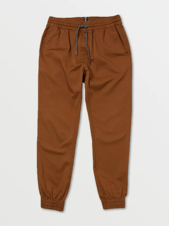Volcom Pants Frickin Slim Jogger Pants 8211 Mud Mud 8211 Mens
