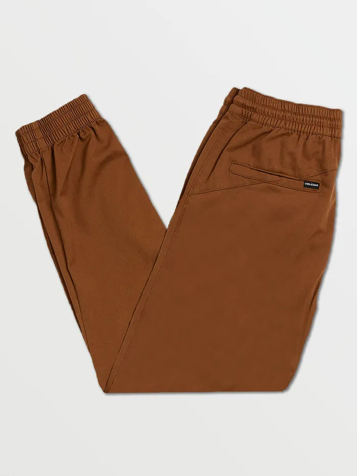 Volcom Pants Frickin Slim Jogger Pants 8211 Mud Mud 8211 Mens