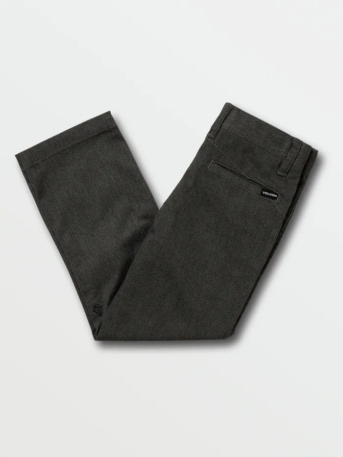 Volcom Pants Little Boys Frickin Modern Stretch Pants 8211 Charcoal Heather Charcoal Heather 8211 Boys