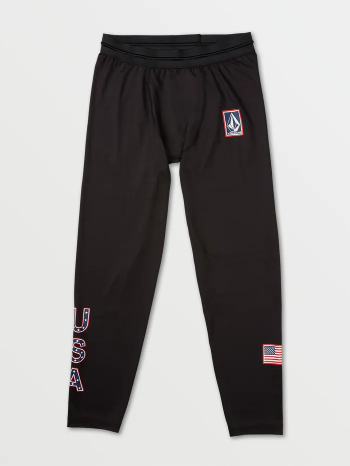 Volcom Pants Mens USA Base Bottom 8211 Black Ou Black 8211 Mens