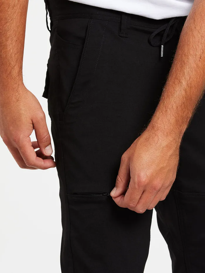 Volcom Pants Stone Trail Master Pants 8211 Black Black 8211 Mens