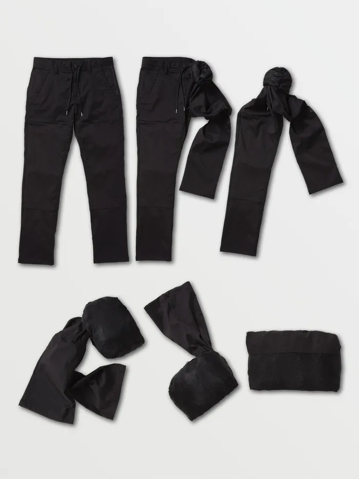 Volcom Pants Stone Trail Master Pants 8211 Black Black 8211 Mens
