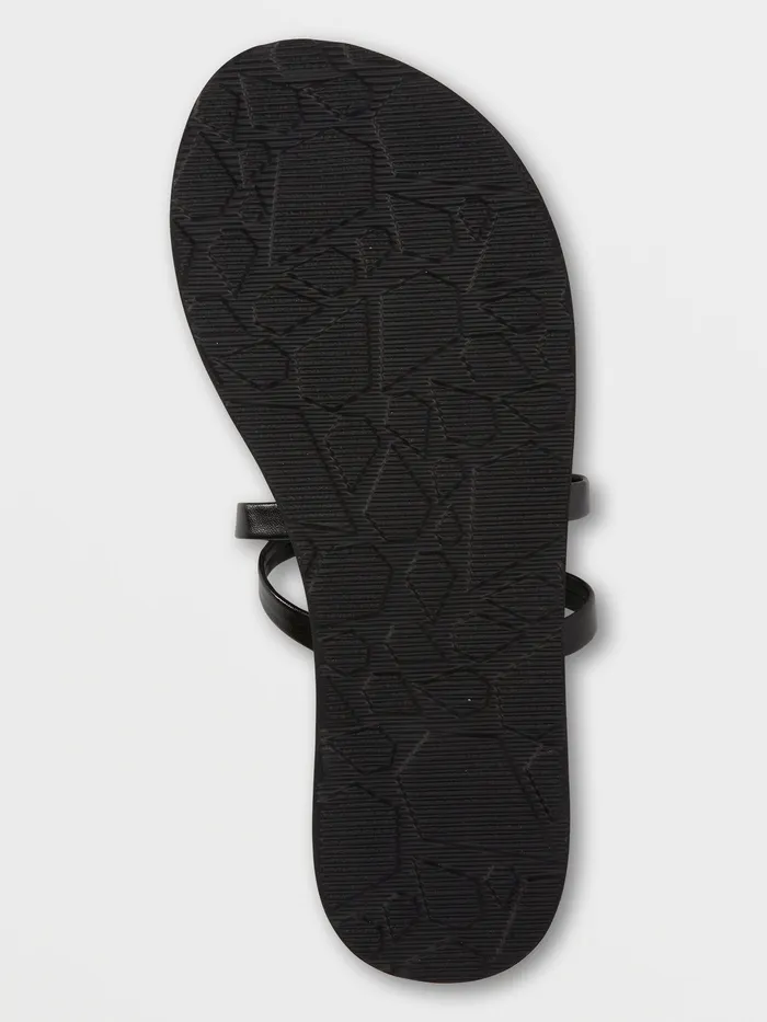 Volcom Sandals Easy Breezy Ii Sandal 8211 Black Out Black Out 8211 Womens