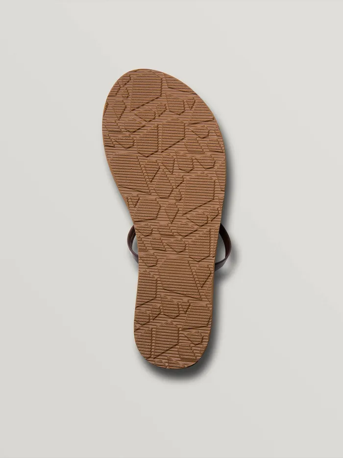 Volcom Sandals Easy Breezy Ii Sandal 8211 Brown Brown 8211 Womens