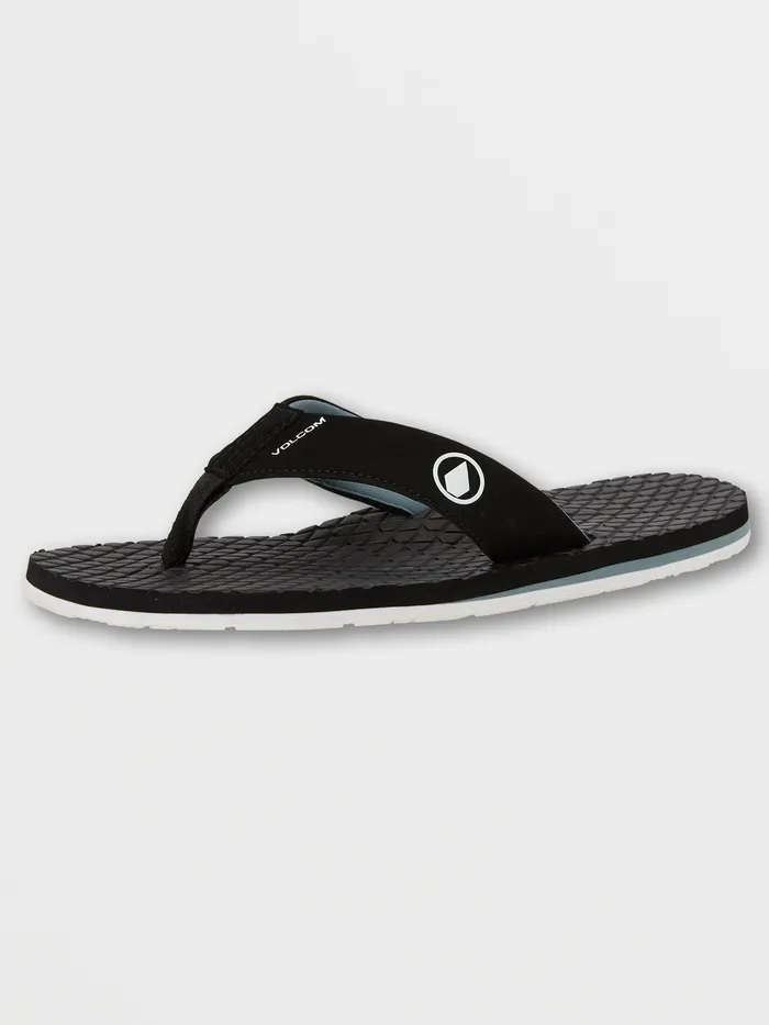 Volcom Sandals Eco Recliner 2 8211 Grey Blue Grey Blue 8211 Mens