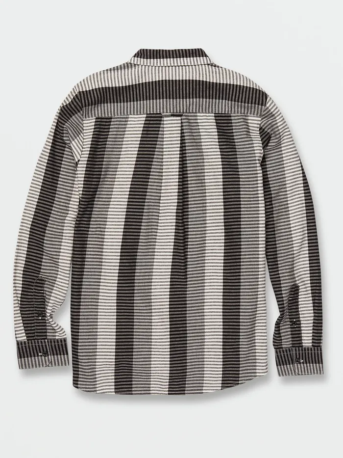 Volcom Shirts and Flannels Montie Long Sleeve 8211 Cloud Cloud 8211 Mens