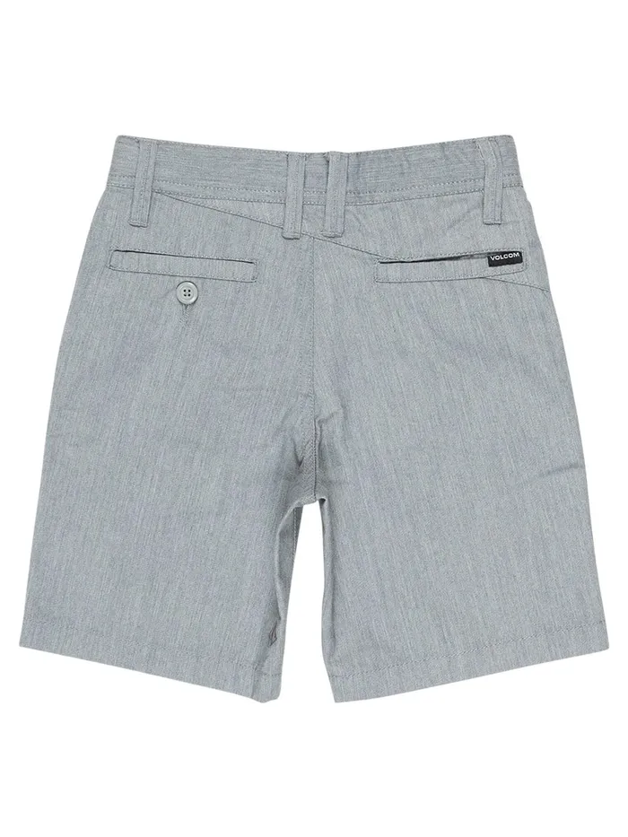Volcom Shorts Little Boys Frickin Chino Shorts Airforce Blue 8211 Boys