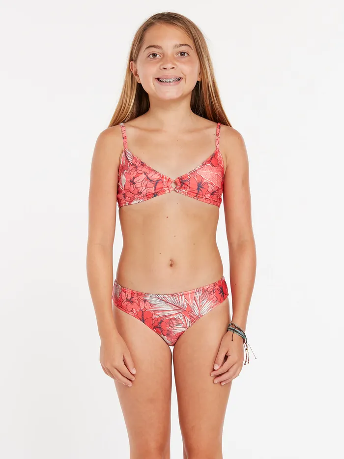 Volcom Swim Girls Sea U Soon Bikini Set 8211 Pistol Punch Pistol Punch 8211 Girls