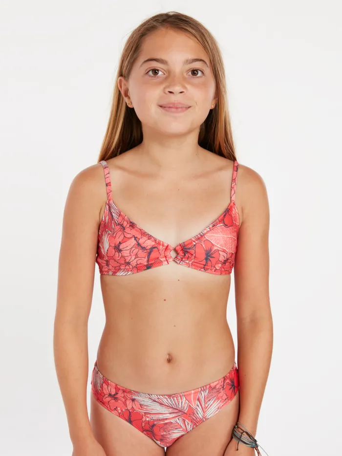 Volcom Swim Girls Sea U Soon Bikini Set 8211 Pistol Punch Pistol Punch 8211 Girls