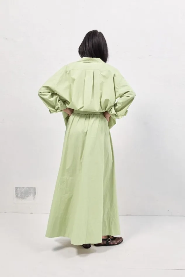 VRG GRL Livia Maxi Skirt Mint Women Skirts