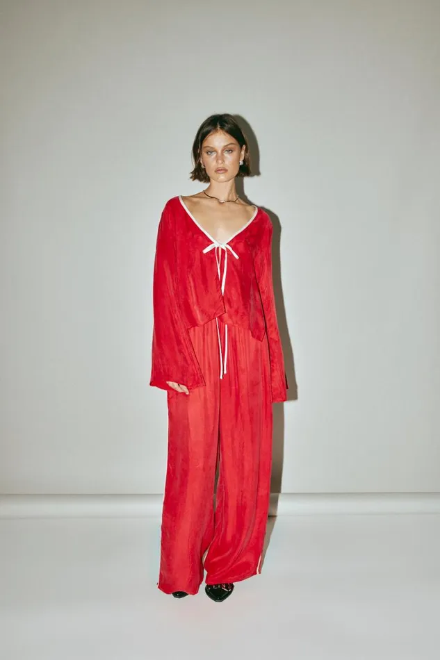 VRG GRL Moonscapes Top Chilli Women Sets