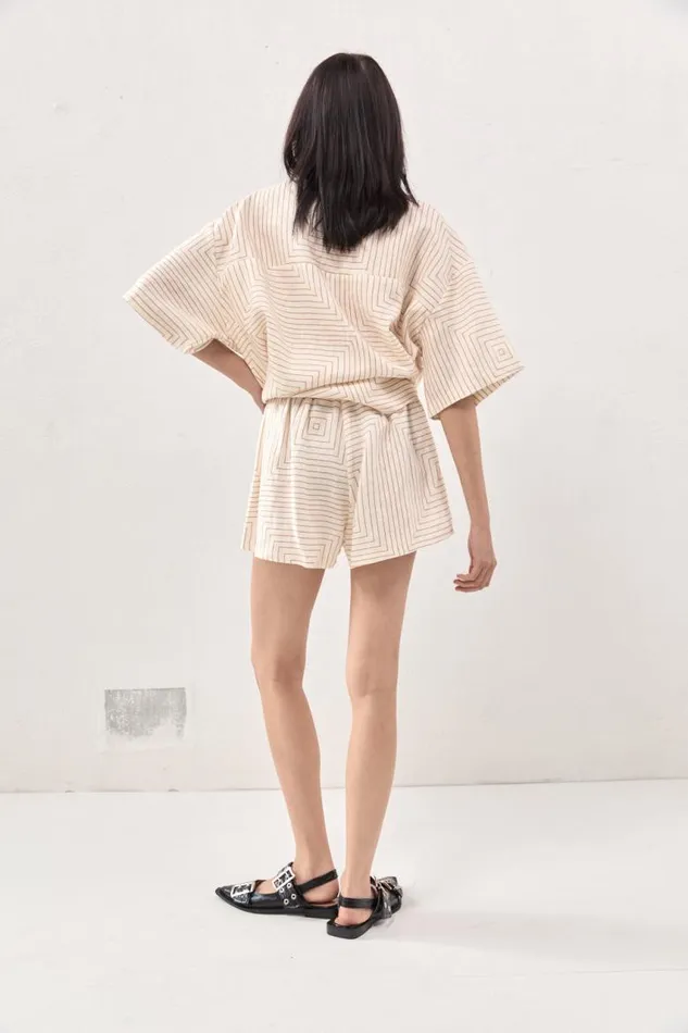 VRG GRL Sunny Linen Shorts Juno Women Sets