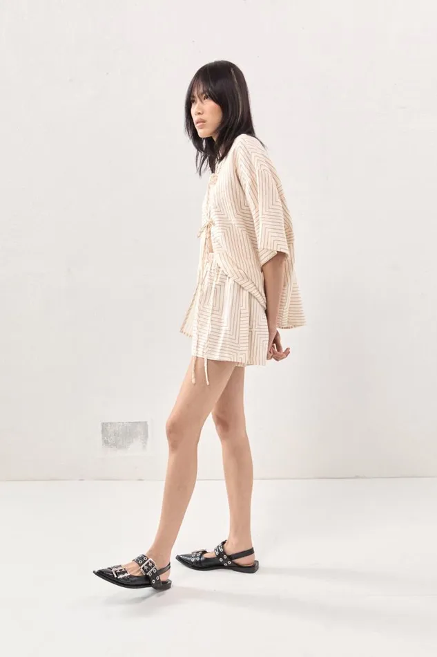 VRG GRL Sunny Linen Shorts Juno Women Sets