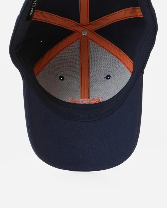 Walled Snapback Hat Navy Men Billabong Hats
