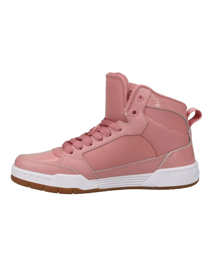 Women039S Arena Power Hi Shoes Rose Pinkwhite Women Champion Court
