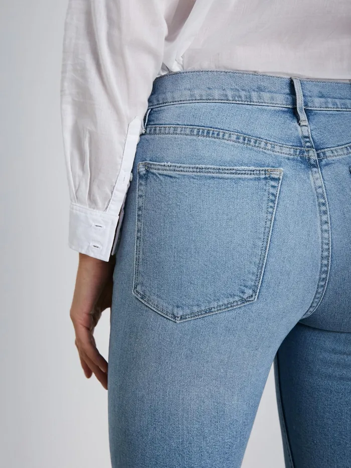 Women 32151 8211 DIY Straight Jeans In Light Blue The UNDONE Denim