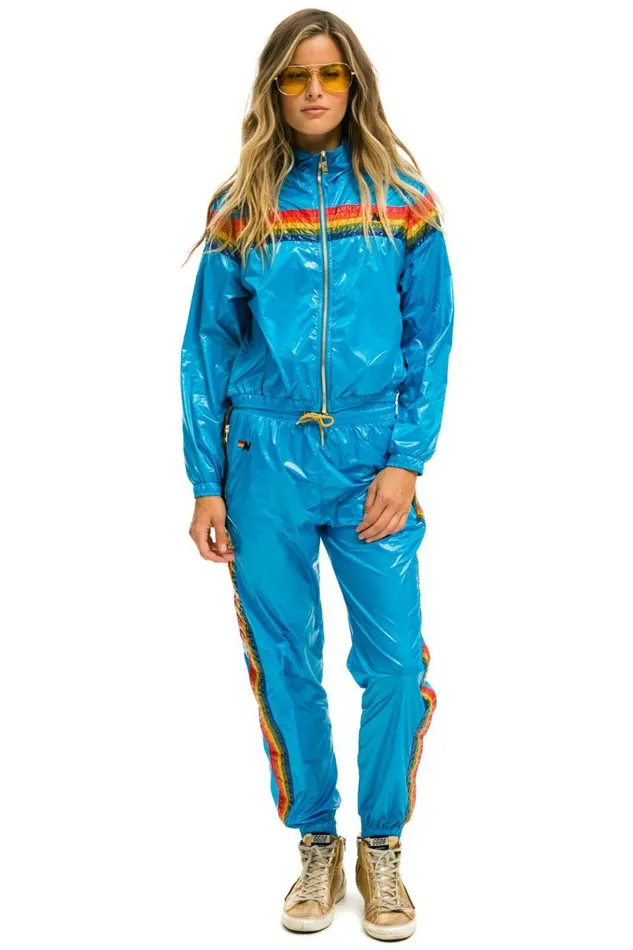 Women 5 STRIPE WINDBREAKER 8211 DRESDEN Aviator Nation Outerwear Women 5 STRIPE WINDBREAKER 8211 DRESDEN Aviator Nation Outerwear