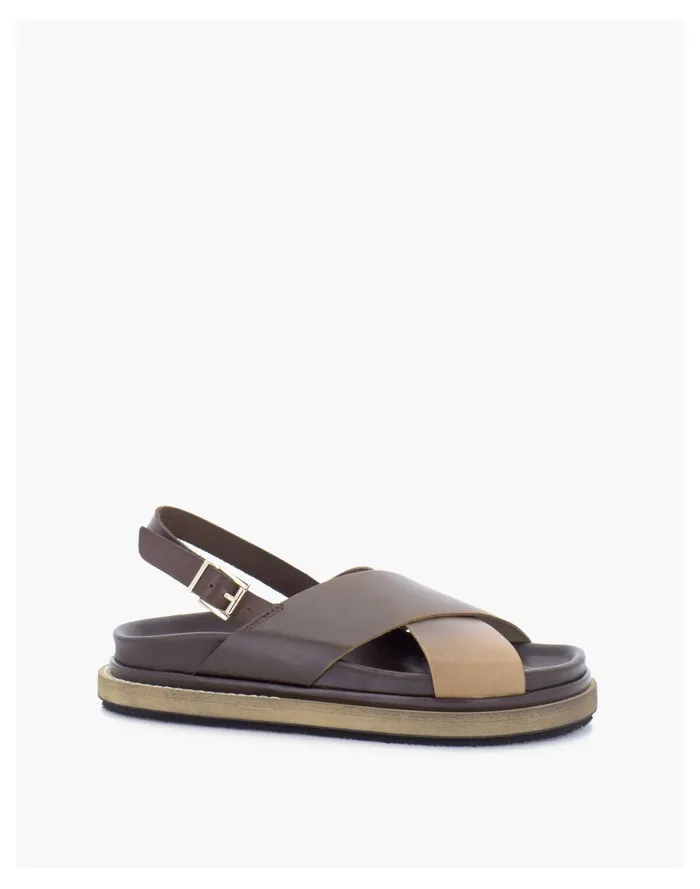 Women ALOHAS Leather Marshmallow Sandals Brown Madewell Sandals Women ALOHAS Leather Marshmallow Sandals Brown Madewell Sandals