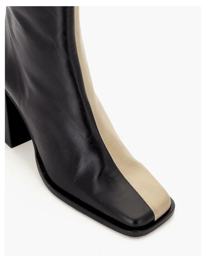 Women ALOHAS Leather South Bicolor Boots Multi Madewell Boots Women ALOHAS Leather South Bicolor Boots Multi Madewell Boots