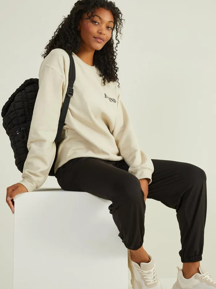 Women Altar039d State Activewear Be Kind Sweatshirt Beige