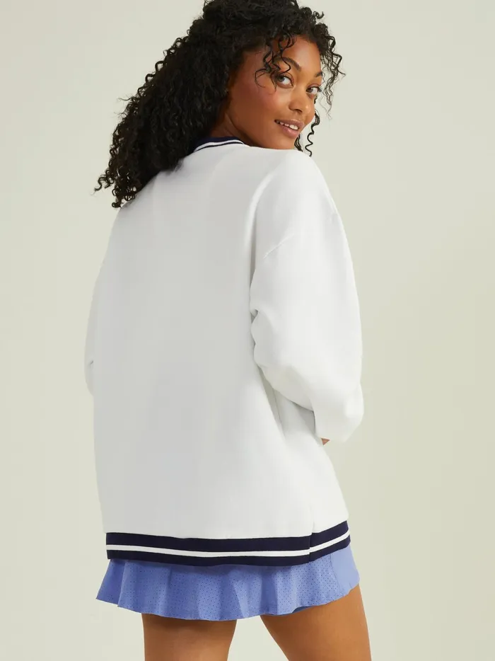 Women Altar039d State Activewear Montauk Ny Sweatshirt Navy
